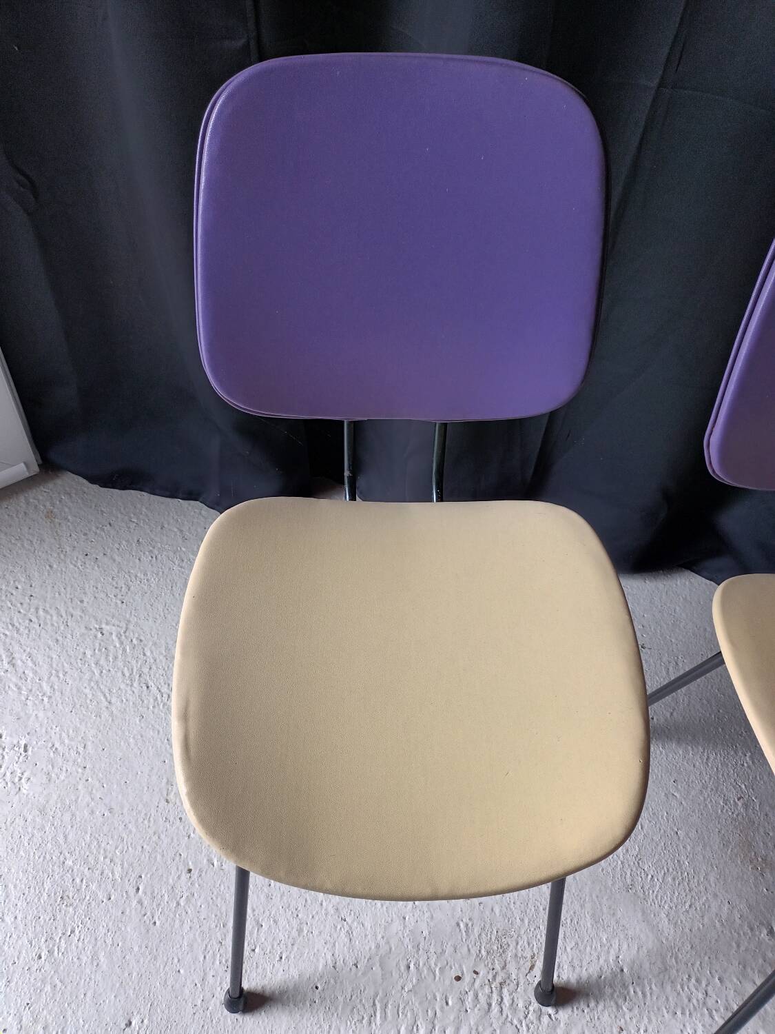 Série de 4 chaises vintage