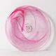 Set of 4 Kosta Boda 'Mine' Glass Dessert Plates / Ulrica Hydman Vallien