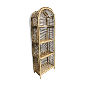 Wicker shelf