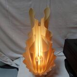 Large Corolle table lamp by Georgia Jacob - Vintage 70s