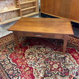 Coffee table with one vintage wooden drawer ep 50/60