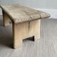 Tabouret banc bois