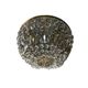 Crystal basket chandelier