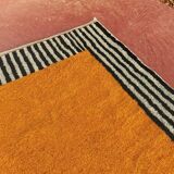 Traditional Moroccan Beni Ouraine Berber rug, size 100 x 200 cm