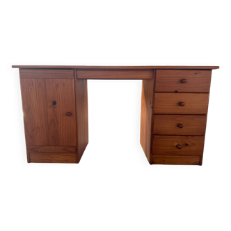 Bureau  en bois massif  vintage