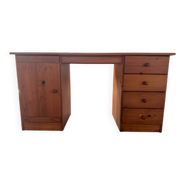 Bureau  en bois massif  vintage