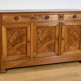 Buffet 3 portes en noyer, fin XIXème