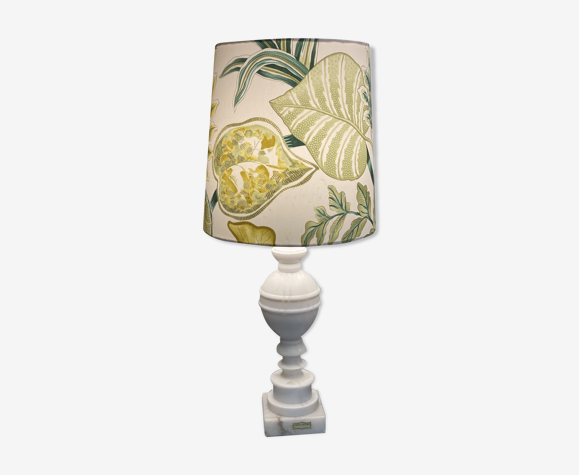 Lampe à poser pied en marbre