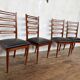 Set of 4 Scandinavian chairs