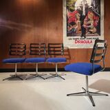 4 swivel chairs from around 1970