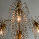 Crystal tassel chandelier from the 60s and 70s