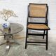 Folding cane chair