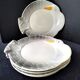 5 ceramic foie gras plates from Faïencerie de la Linde