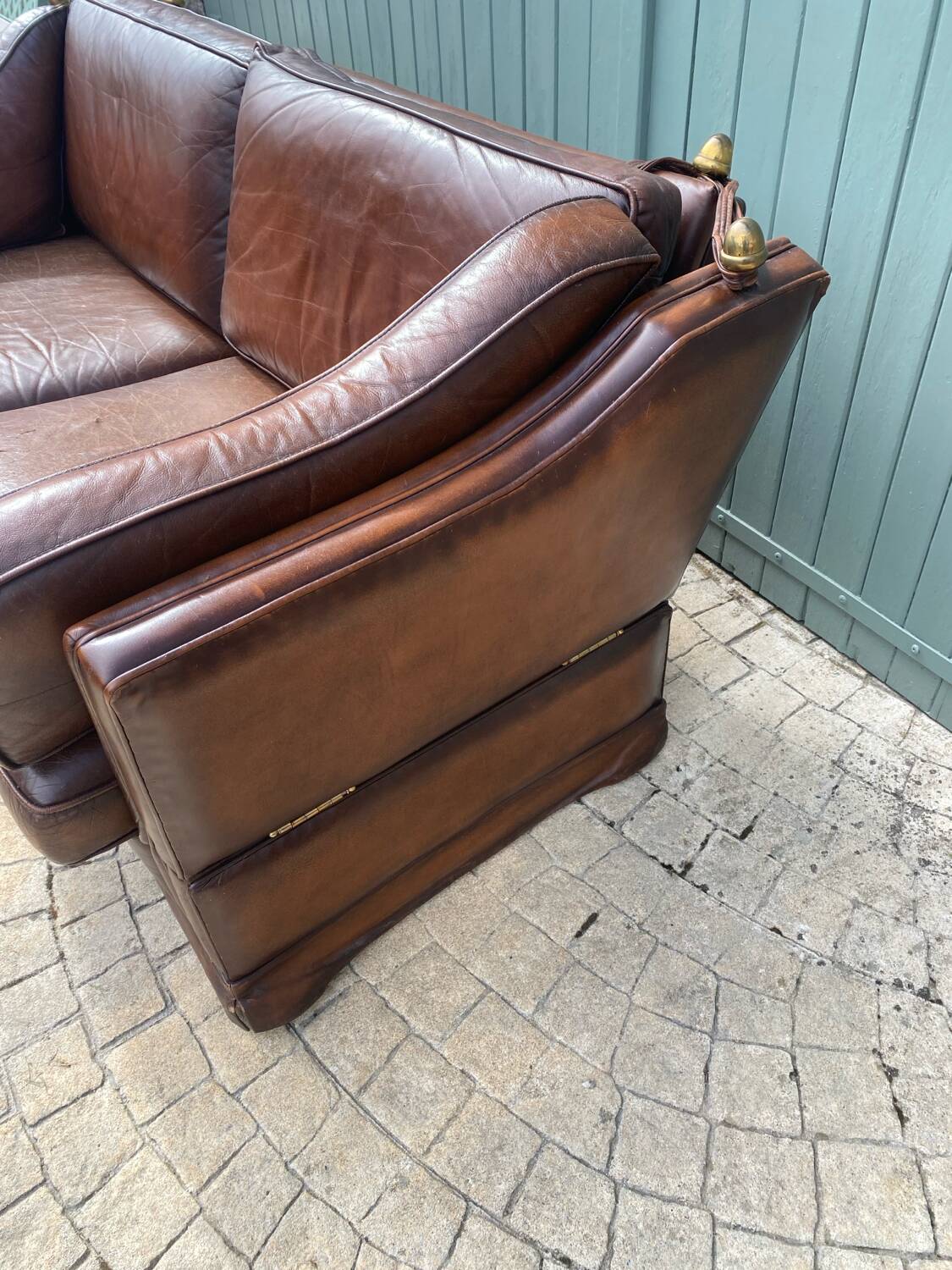 Muylaert leather sofa