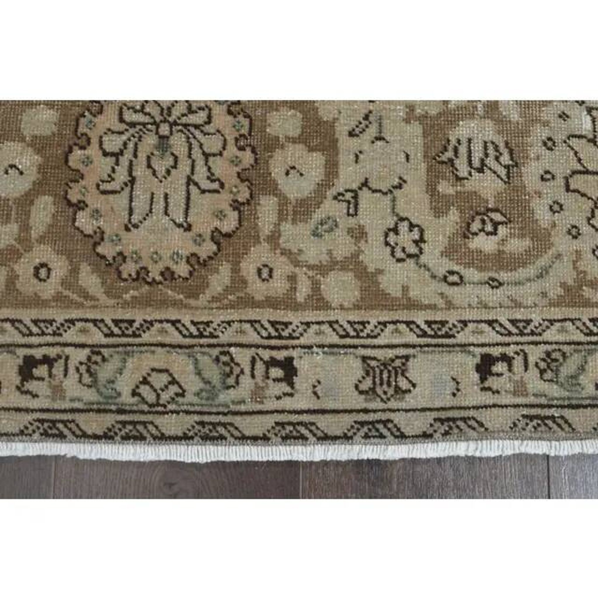 1970s Vintage Persian Handknotted Wool Orange Oversize Area Rug 286X380
