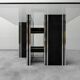 dining table wood glass 70