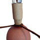 Lampe champignon en verre marmoréens 1930/1950