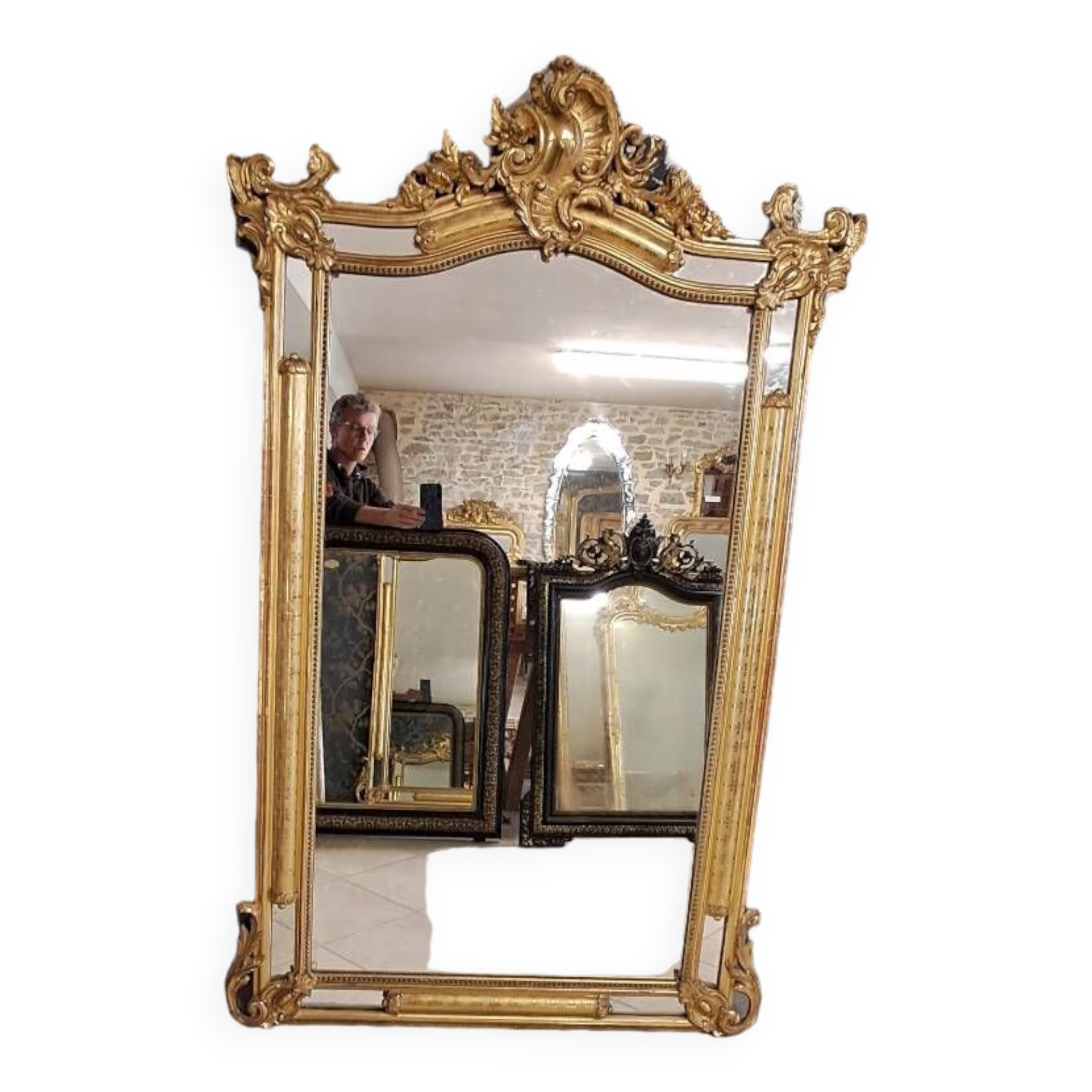 Napoleon III mirror 166 x 104