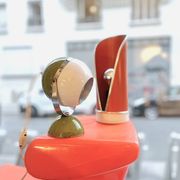 Foglio orange lamp by Lamperti from the 1960s