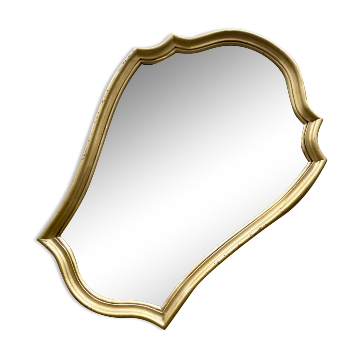 Miroir doré ancien 56x40