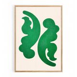 Painting on paper - contemporary abstract painting - signed Eawy