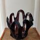 Blown glass vase - art glass - Makora