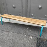 Industrial children's school bench Mullca 1960s