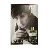 Original poster "Dior Eau Sauvage the eternal masculine" Alain Delon 120x175cm