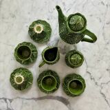“Choux” coffee service in slip - Caldas da Rainha, Portugal - 1950/1960.
