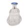 Antique 19thC Regency Solid Silver & Cut Glass Scent Bottle, London c.1812