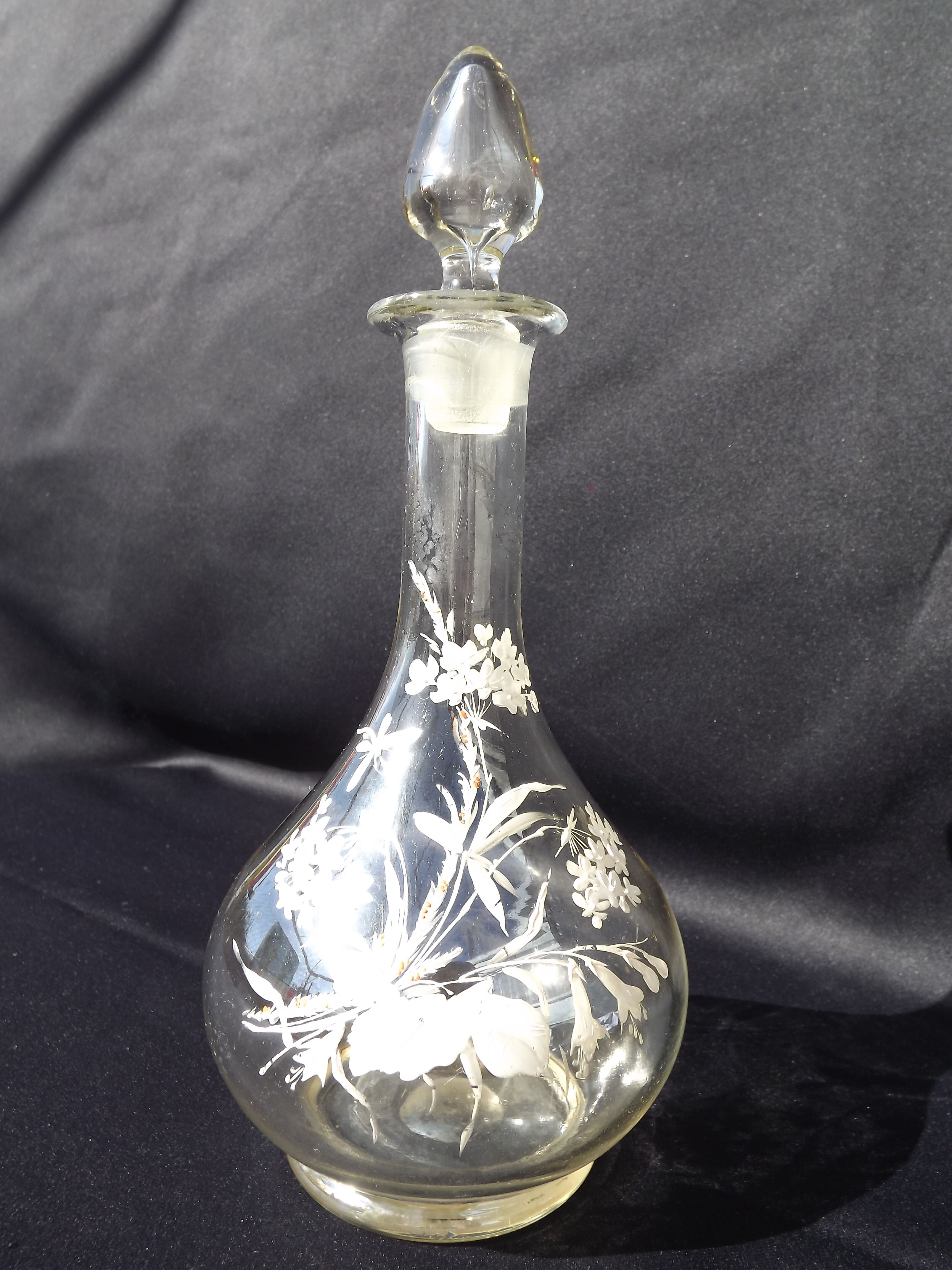 Carafe with swaddled decoration
