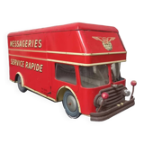 Ancien camion tôle Joustra messagerie express