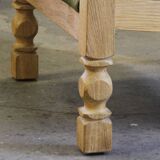 Vintage 1960s Danish low back lounge chairs in light oak, Henning Kjærnulf style