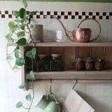 Vintage copper watering can