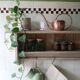 Vintage copper watering can