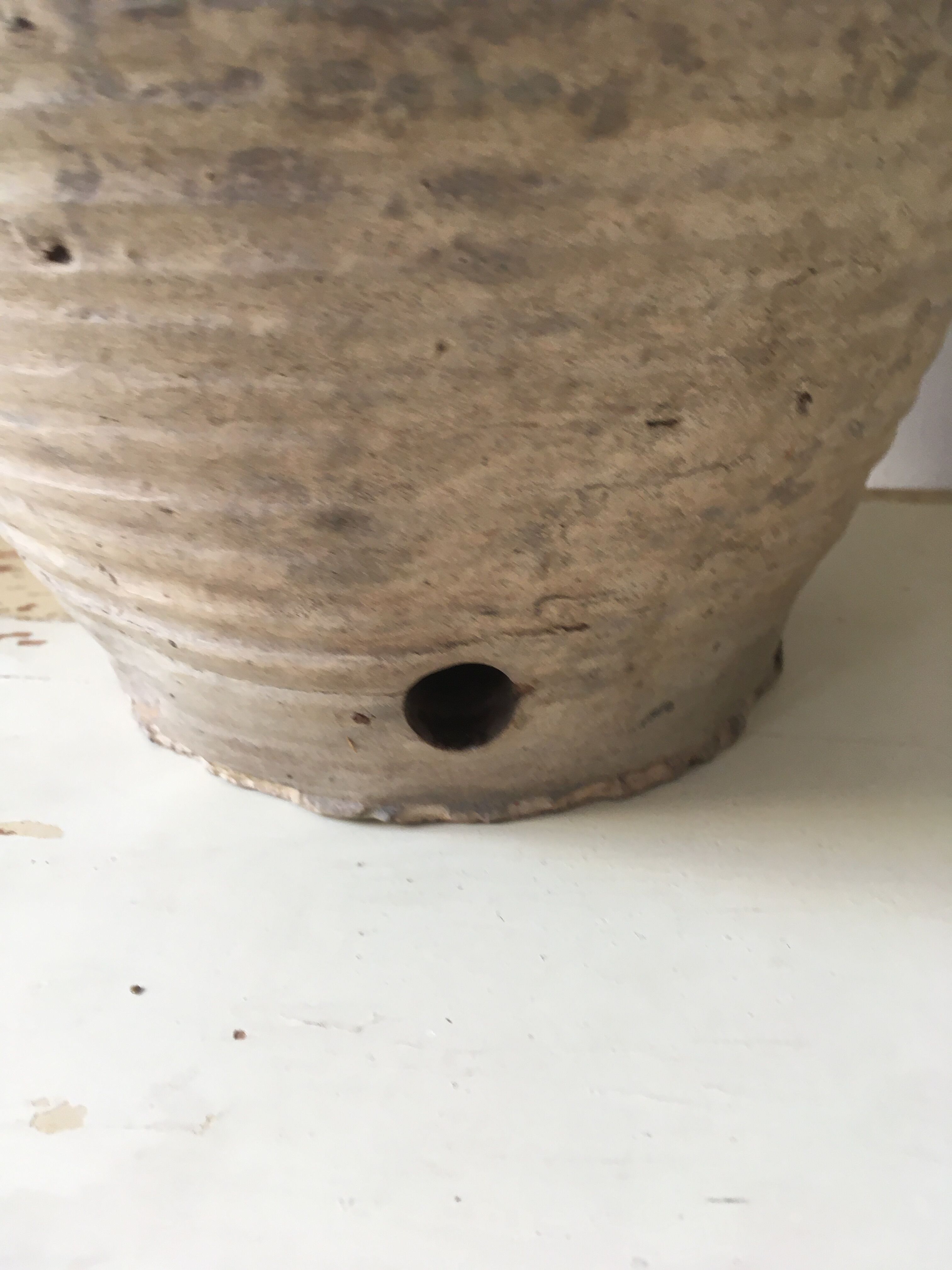 Ancient terracotta jar