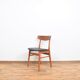 Danish teak & leather dining chairs from falstrup mobler, 1960