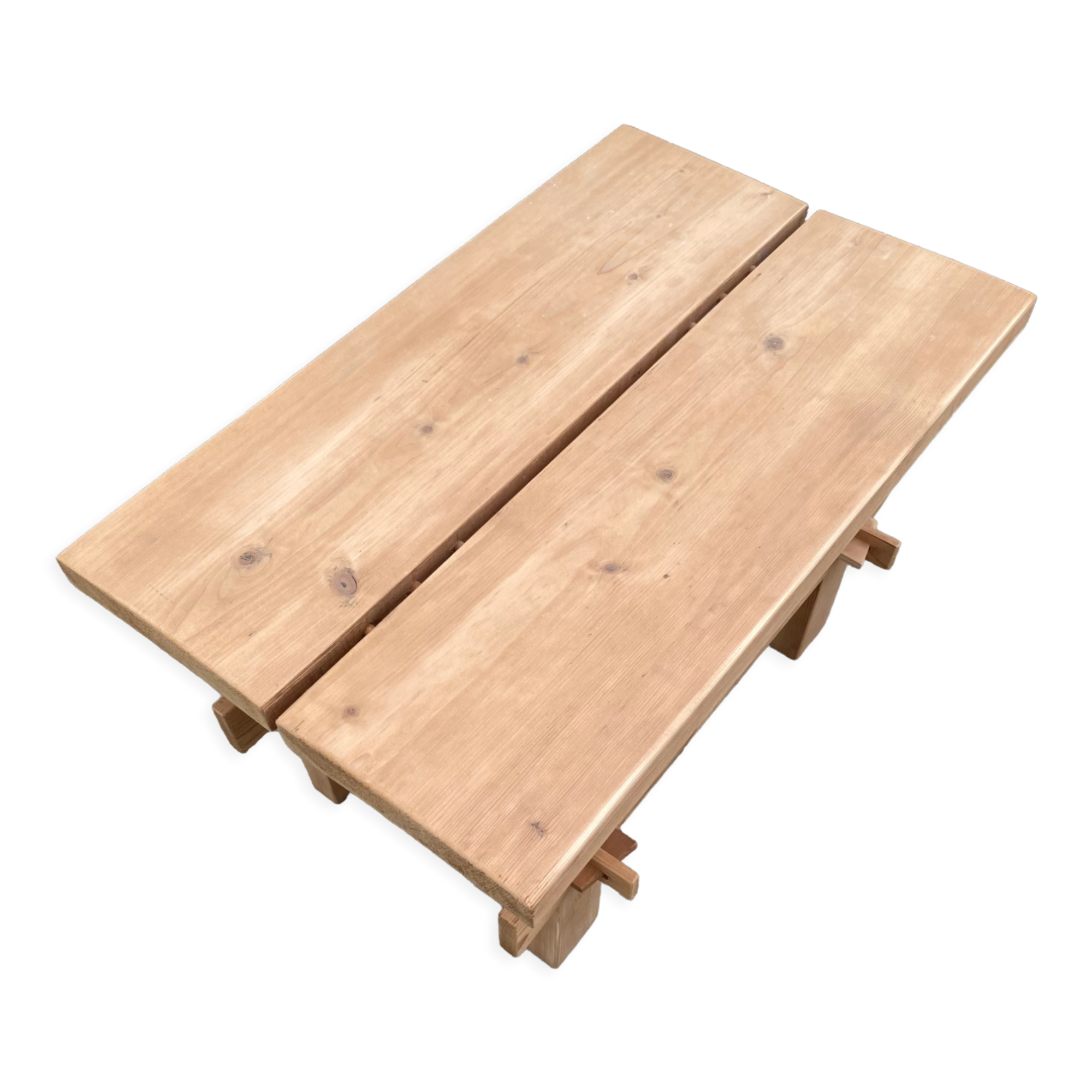 Vintage pine coffee table