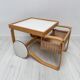 Vintage Alvar Aalto Model 900 Tea Serving Trolley for Artek Finland