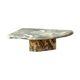 Green marble coffee table