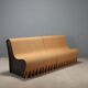 Lot de 4 fauteuils modernes en carton et Forex, années 2000