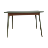 Vintage table with compass feet