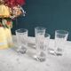 Lot de 4 verres à Pastis vintage français