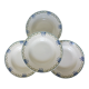 4 vintage soup plates from St Amand 220643