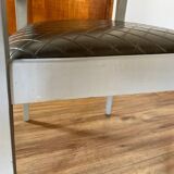Pair of gray Scandinavian style armchairs