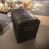 Former travel trunk signed Moynat