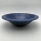 Brutalist Cup in Deep Blue Glazed Ceramic, Signed Studio Piece