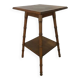 Table d'appoint bambou bois sculpté 1960 sellette