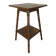 Table d'appoint bambou bois sculpté 1960 sellette
