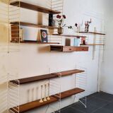 Vintage wall shelf by Nisse Strinning